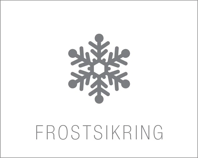Frostsikring af Fritidshus
